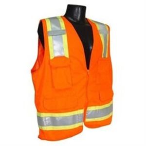 Radians SV6 Two Tone Surveyor Type R Class 2 Solid/Mesh Safety Vest